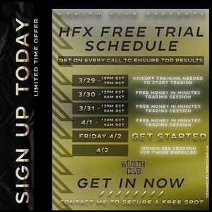 Educational platform to HFX MAKE MONEY IN MINUTES!